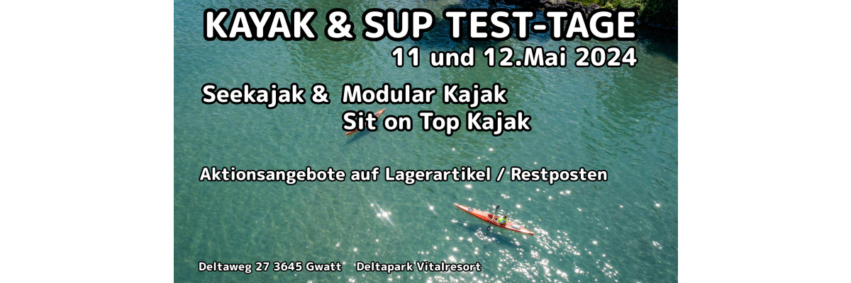Kajak und SUP Testtage Thunersee-Gwatt  - Kajak und SUP Testtage Thunersee-Gwatt 