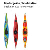 Miete-Seekajak lang Boote