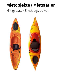 Miete-Seekajak grosse Luke