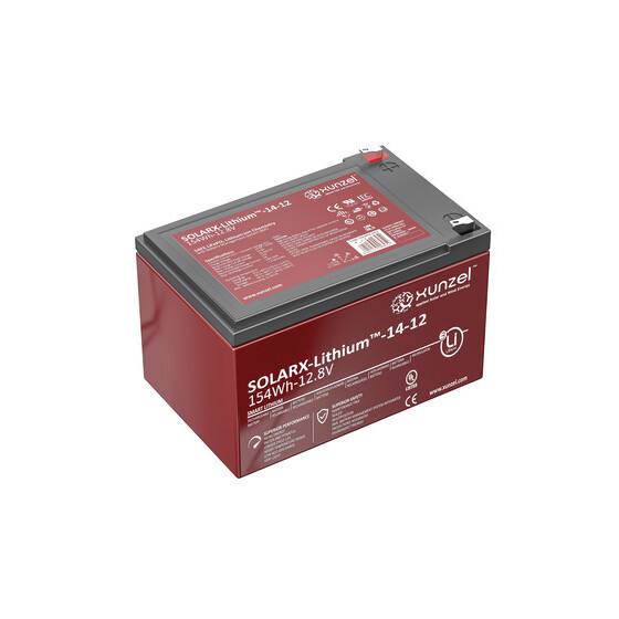 Xunzel SOLARX Lithium Batterien 12V / 13 Ah