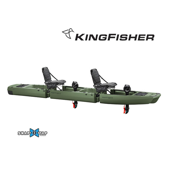 Kayak Kingfisher POINT65 Tandem mit Doppel-Antrieb ImpulseDrive